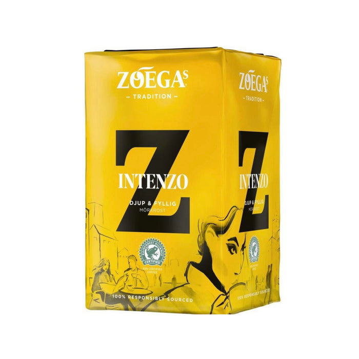 Zoégas 450g Intenzo tummapaahtoinen suodatinkahvi