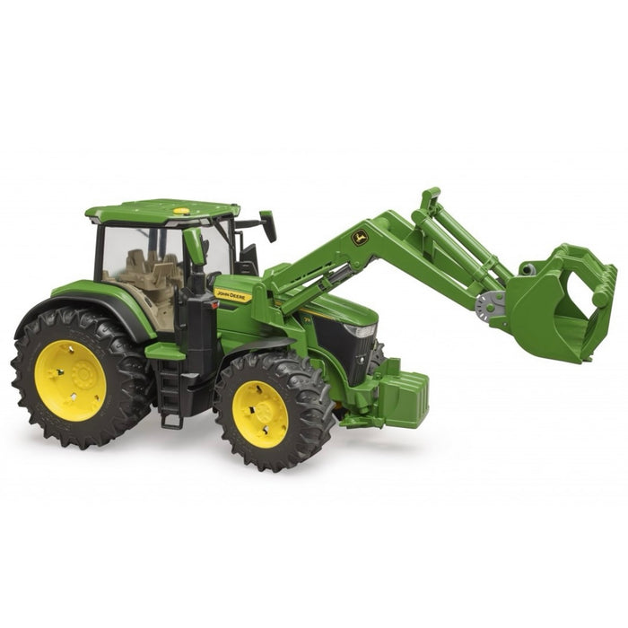 Bruder John Deere 7R 350 traktori etukuormaajalla