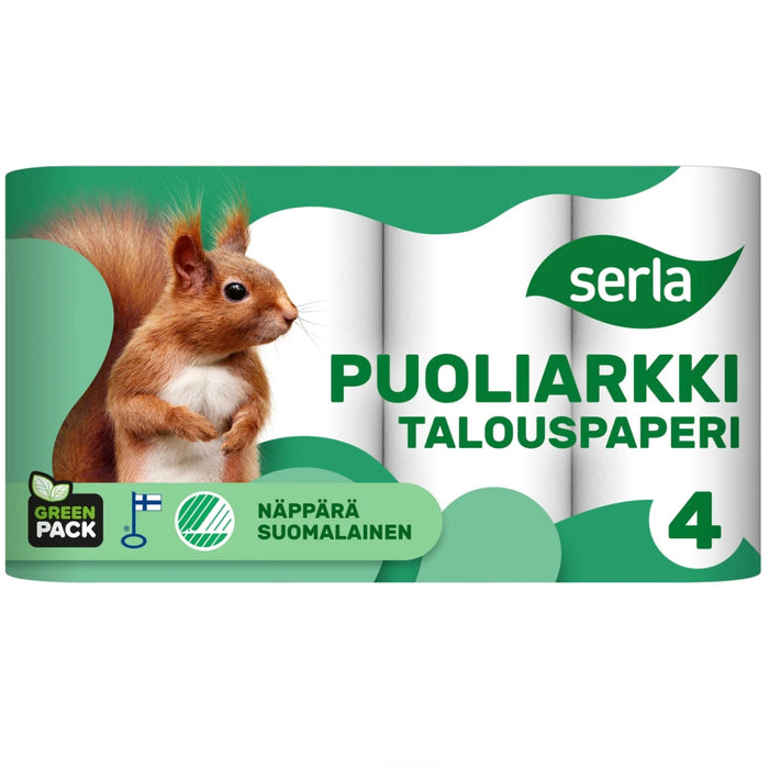 Serla puoliarkki talouspaperi 20rll