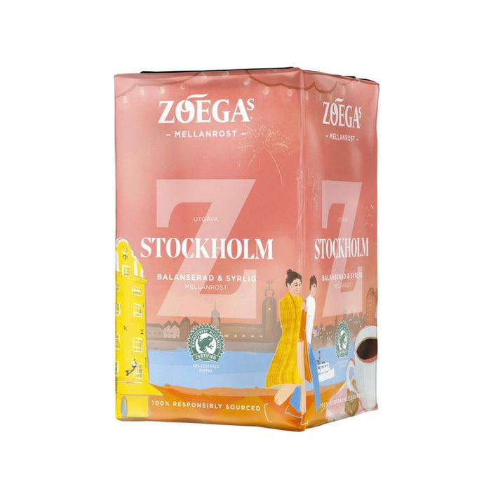 Zoégas 450g Stockholm keskipaahtoinen suodatinkahvi