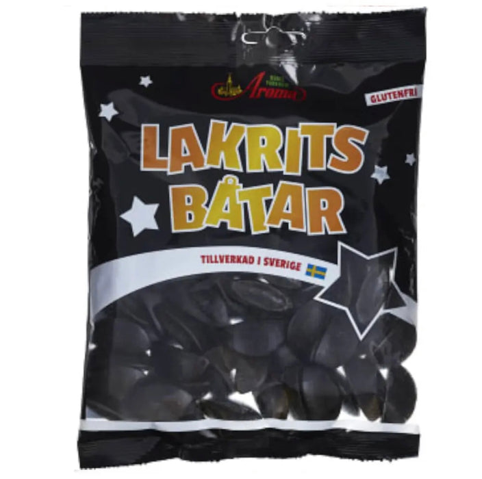 Aroma Lakritsbåtar 80g