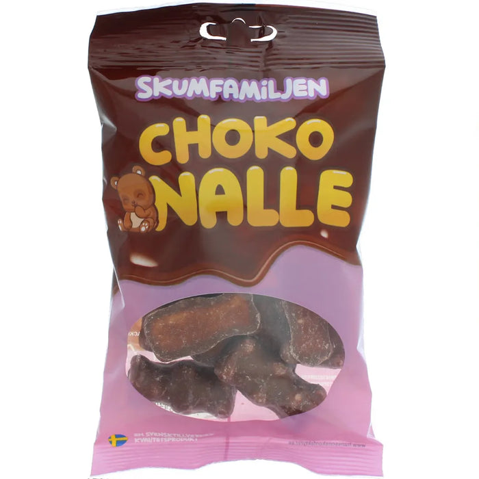 Skumfamiljen Choko Nalle 70g