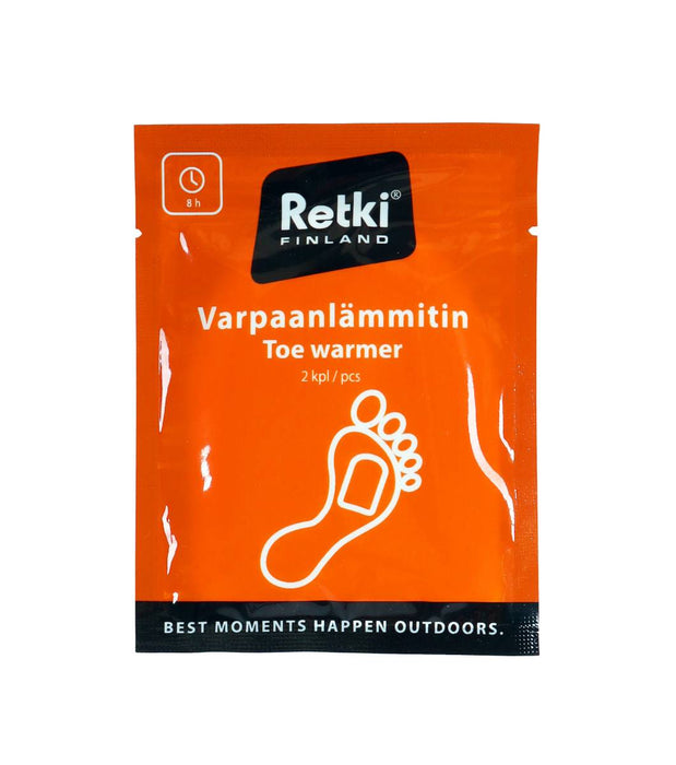 Varpaanlämmitin kertakäyttöinen 2 kpl