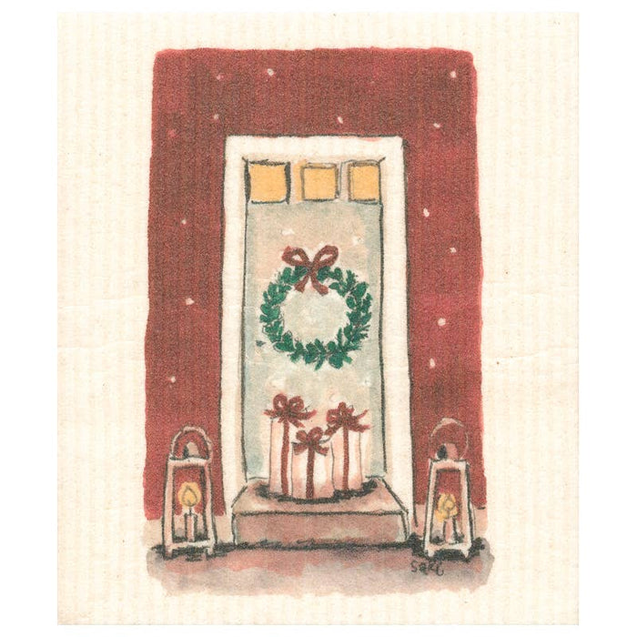 Gåva på dörr diskduk