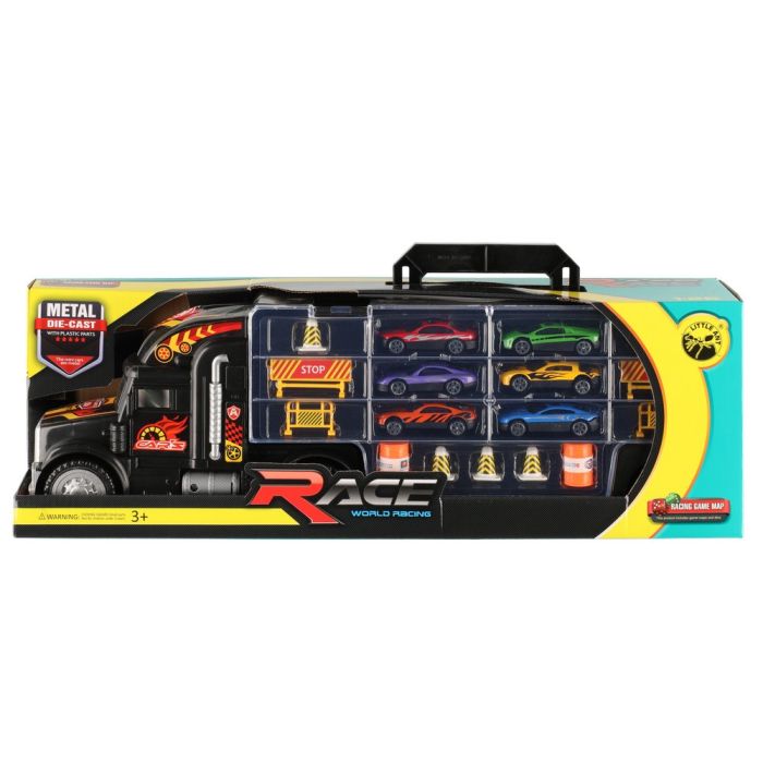 Autonkuljetusauto leikkisetti