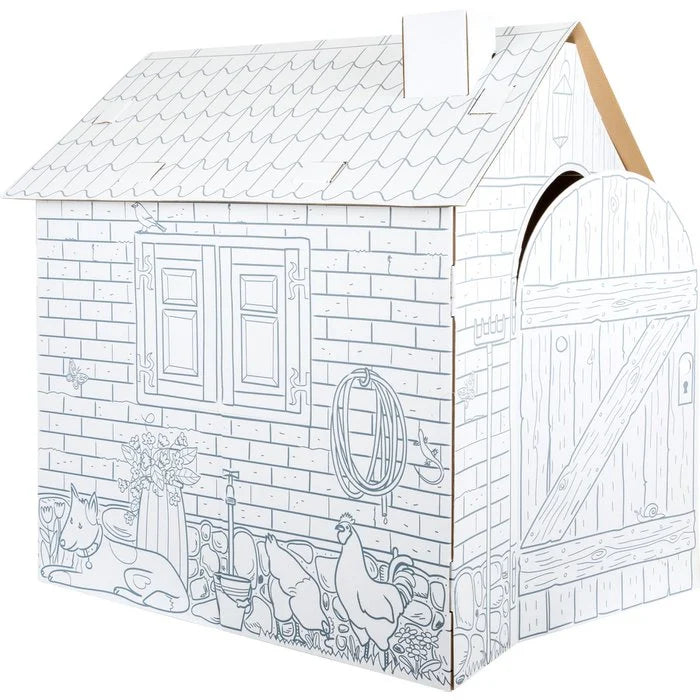 Playhouse "House" made of cardboard