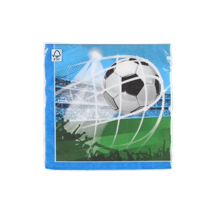 Lautasliina Soccer Fans 33x33 cm 20 kpl