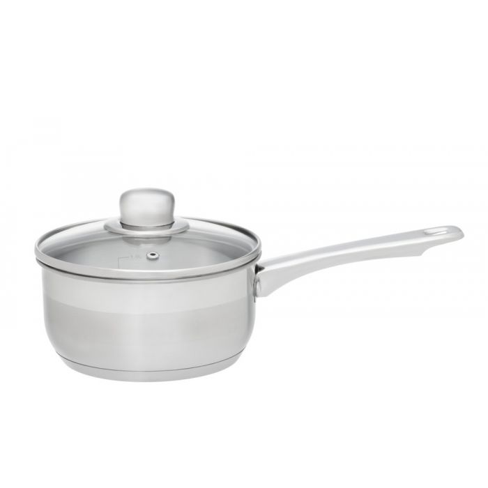 Maku Kitchen life Basic Kasari lasikannella teräs 1,5 L 16 cm