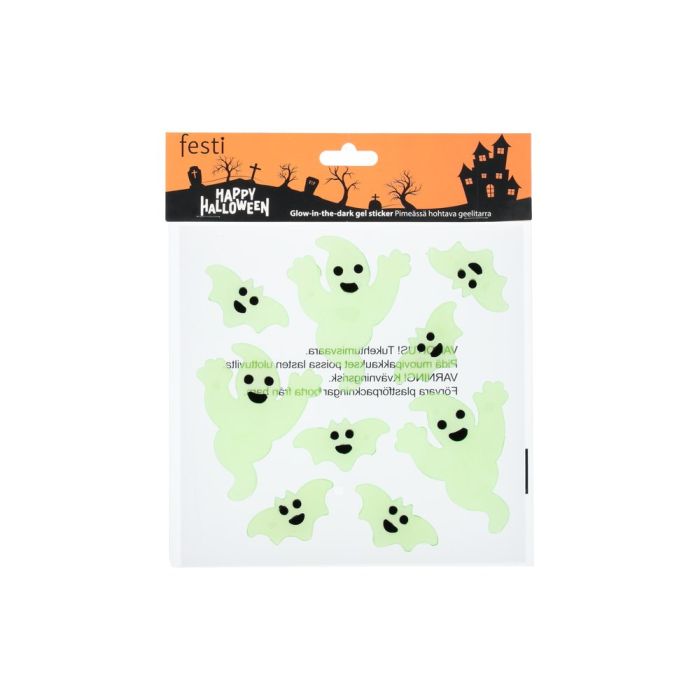 Festi Halloween geelitarra haamu pimeässä hohtava