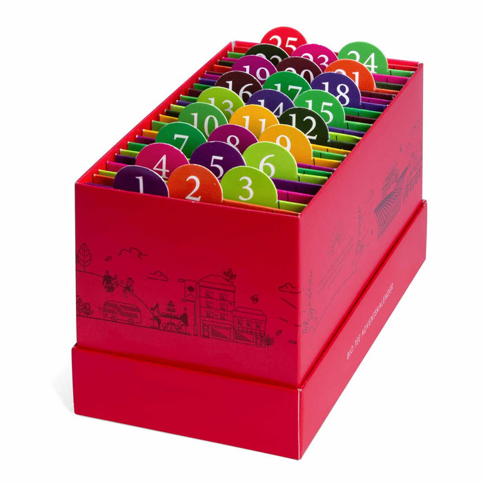 ETS - BIO Te Adventskalender 2025 "Christmas Countdown" vit, 25 tepåsar