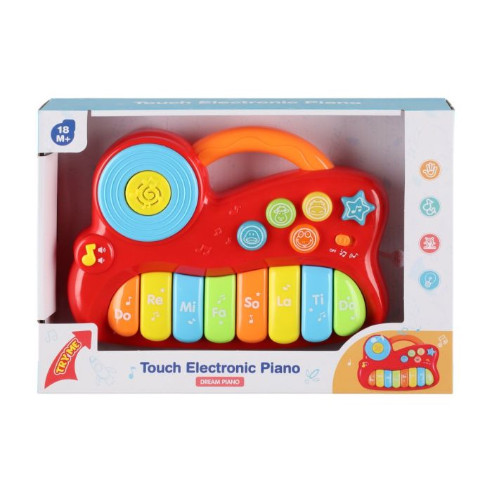 Kosketinsoitin valot ja musiikki