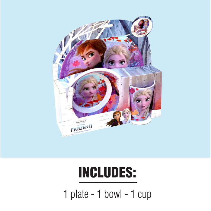 Frost 3-delars melaminset utan kant