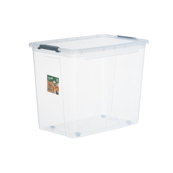 Keeeper Säilytyslaatikko pyörillä Leo 74 L