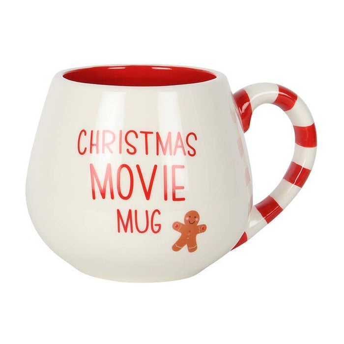 Julfilm Pepparkakor rundad mugg