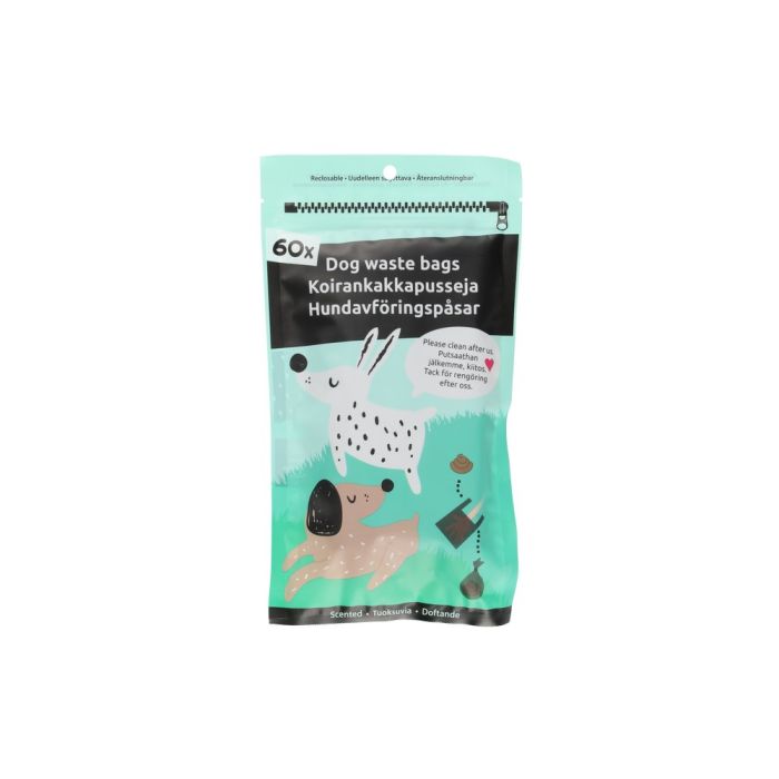 Koirankakkapussi 60 kpl
