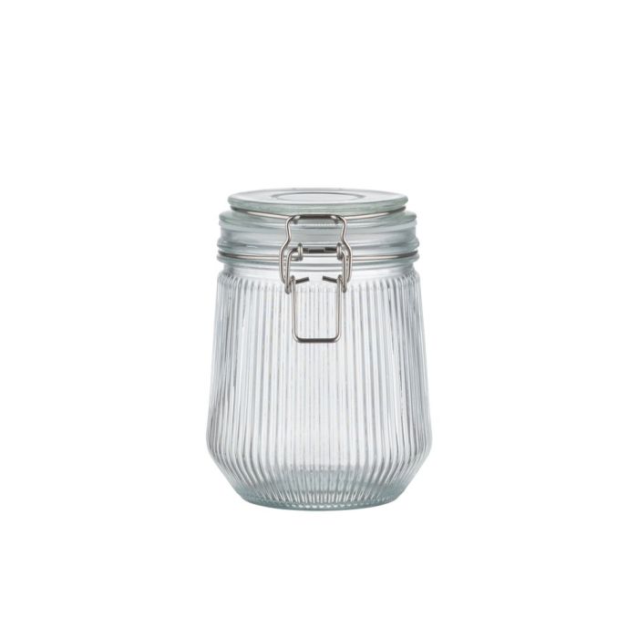 Marjukka Lasipurkki patenttikansi pystyraita 650 ml