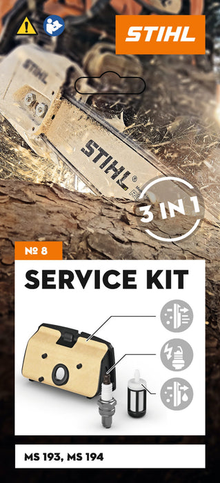 Stihl Service Kit 8, moottorisahoille MS 193, MS 194