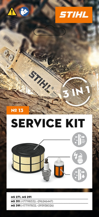 Stihl Service Kit 13, moottorisahoille MS 271, MS 291, MS 391 (2014-)