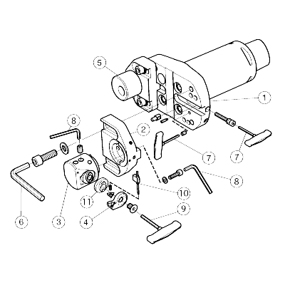 825L-265TC11-C8 CoroBore® 825 XL, kevyt hienoavarrin - Primica Tools