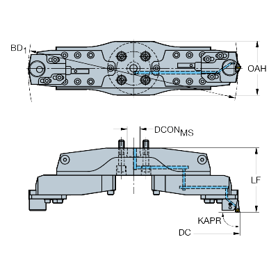 825-1035TC11 CoroBore® 825 XL -hienoavarrin - Primica Tools