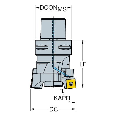 BR20-150SP12Y-C8 Kaksiteräinen CoroBore® BR20 -rouhinta-avarrin - Primica Tools