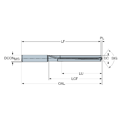 400.1-0700-050A1-NM N1DU CoroDrill® 400 solid carbide drill - Primica Tools
